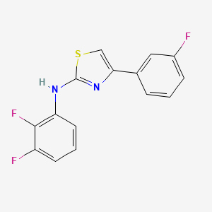 2-(2,3-Difluorophenyl)amino-4-(3-fluorophenyl)thiazole