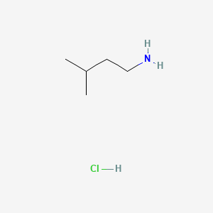 molecular formula C5H14ClN B1206954 Isopentylamine hydrochloride CAS No. 541-23-1