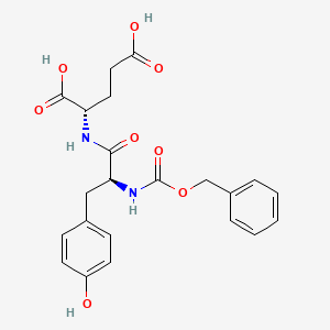 molecular formula C22H24N2O8 B12069637 Z-Tyr-Glu-OH CAS No. 988-70-5