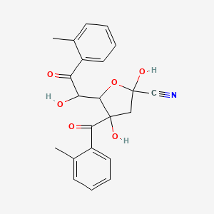 1-Cyano-2-deoxy-3,5-di-O-toluoyl-D-ribofuranose