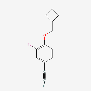 1-(Cyclobutylmethoxy)-4-ethynyl-2-fluorobenzene