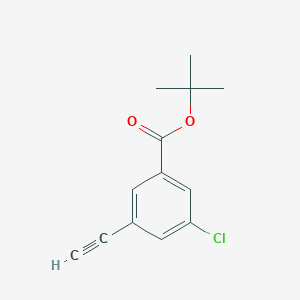 3-Chloro-5-ethynyl-benzoic acid tert-butyl ester