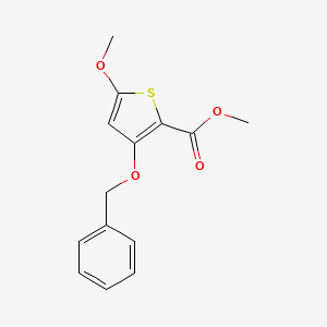 Methyl 3-(benzyloxy)-5-methoxythiophene-2-carboxylate