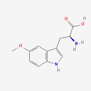 molecular formula C12H14N2O3 B1206987 5-甲氧基色氨酸 CAS No. 2504-22-5