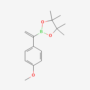 2-(1-(4-Methoxyphenyl)vinyl)-4,4,5,5-tetramethyl-1,3,2-dioxaborolane