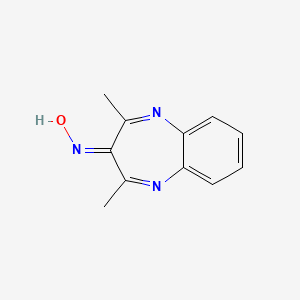 2,4-dimethyl-3-nitroso-1H-1,5-benzodiazepine