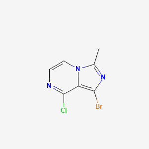 1-Bromo-8-chloro-3-methylimidazo[1,5-a]pyrazine