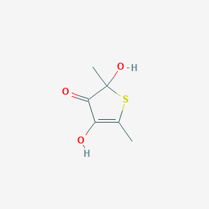 molecular formula C6H8O3S B1207002 噻克雷莫酮 CAS No. 96504-28-8