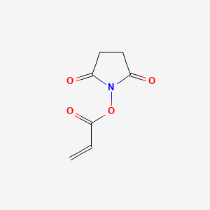 molecular formula C7H7NO4 B1207007 2,5-Dioxopyrrolidin-1-yl acrylate CAS No. 37017-08-6