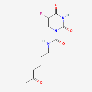 1-(5-Oxohexylcarbamoyl)-5-fluorouracil