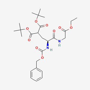 molecular formula C26H38N2O9 B1207013 Cdbcggee CAS No. 56926-93-3