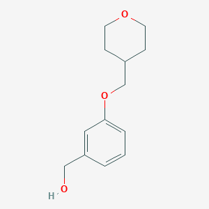 {3-[(Oxan-4-yl)methoxy]phenyl}methanol