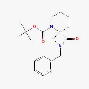 tert-Butyl 2-benzyl-1-oxo-2,5-diazaspiro[3.5]nonane-5-carboxylate