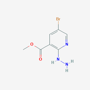 Methyl 5-bromo-2-hydrazinylnicotinate