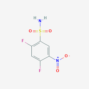 2,4-Difluoro-5-nitrobenzenesulfonamide