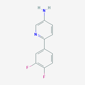 3-Amino-6-(3,4-difluorophenyl)pyridine