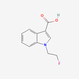 1-(2-fluoroethyl)-1H-indole-3-carboxylic acid