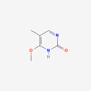 molecular formula C6H8N2O2 B1207040 O-4-甲基胸腺嘧啶 CAS No. 25902-89-0