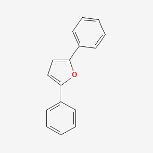 molecular formula C16H12O B1207041 2,5-二苯基呋喃 CAS No. 955-83-9