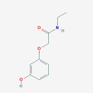 N-ethyl-2-(3-hydroxyphenoxy)acetamide