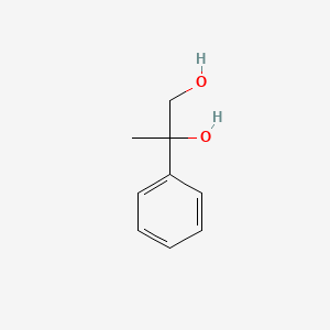 molecular formula C9H12O2 B1207043 2-苯基-1,2-丙二醇 CAS No. 4217-66-7