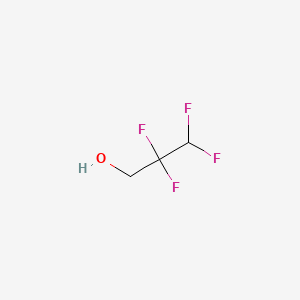 molecular formula C3H4F4O B1207051 2,2,3,3-四氟-1-丙醇 CAS No. 76-37-9