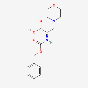 (S)-2-(((benzyloxy)carbonyl)amino)-3-morpholinopropanoic acid