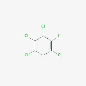 molecular formula C6H5Cl5 B1207056 gamma-PCCH CAS No. 319-94-8