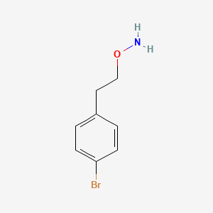 O-[2-(4-bromophenyl)ethyl]hydroxylamine