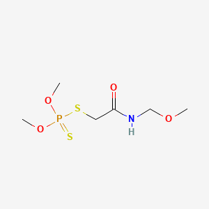 molecular formula C6H14NO4PS2 B1207064 Sophamide CAS No. 37032-15-8
