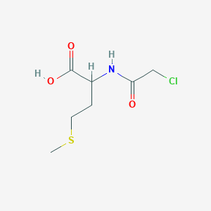 2-[(2-Chloroacetyl)amino]-4-methylsulfanylbutanoic acid