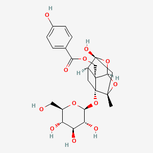 molecular formula C23H28O12 B1207070 Oxypaeoniflorin CAS No. 39011-91-1