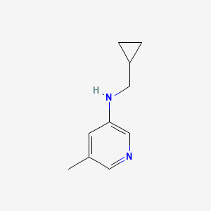 molecular formula C10H14N2 B12070829 N-(cyclopropylmethyl)-5-methylpyridin-3-amine 