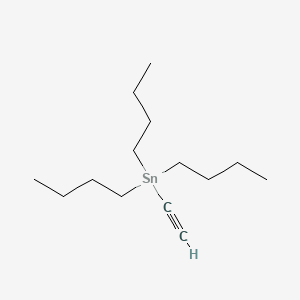 molecular formula C14H28Sn B1207089 Tributylstannylacetylene CAS No. 994-89-8