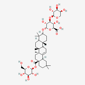 molecular formula C47H74O18 B1207101 Momordin Ii (oleanolic Acid) CAS No. 95851-41-5