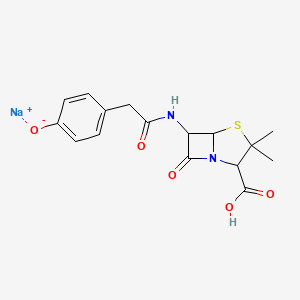 molecular formula C16H17N2NaO5S B12071084 Penicillin X sodium 