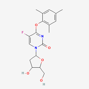 5-Fluoro-O4-(2,4,6-trimethylphenyl)-2'-deoxyuridine