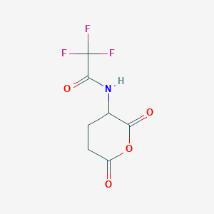 N-(2,6-dioxooxan-3-yl)-2,2,2-trifluoro-acetamide