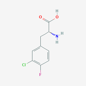 3-Chloro-4-fluoro-D-phenylalanine