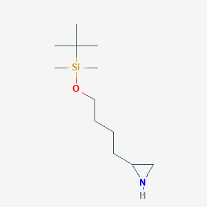 2-(4-((tert-Butyldimethylsilyl)oxy)butyl)aziridine