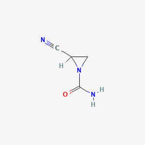 2-Cyano-1-aziridinecarboxamide