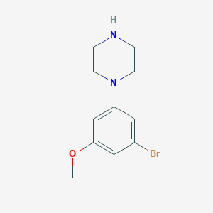 1-(3-Bromo-5-methoxyphenyl)piperazine