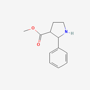 (2S,3R)-Methyl 2-phenylpyrrolidine-3-carboxylate