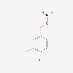 O-(4-fluoro-3-methylbenzyl)hydroxylamine