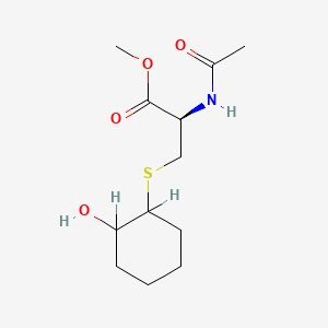 L-Cysteine, N-acetyl-S-(2-hydroxycyclohexyl)-, methyl ester