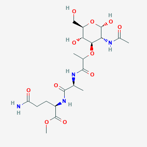molecular formula C20H34N4O11 B1207176 Murametide CAS No. 79787-27-2