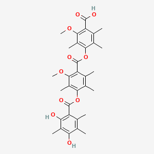 molecular formula C32H36O10 B1207183 Thielavin C CAS No. 86413-60-7