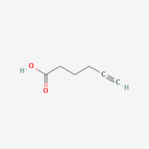 molecular formula C6H8O2 B1207188 5-己炔酸 CAS No. 53293-00-8