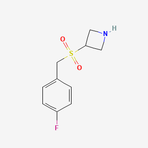 3-((4-Fluorobenzyl)sulfonyl)azetidine