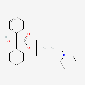 molecular formula C24H35NO3 B1207195 Temiverine CAS No. 173324-94-2